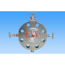 Stainless Steel Dbb Ball Valve with ISO5211 Top Flange for Gas Water